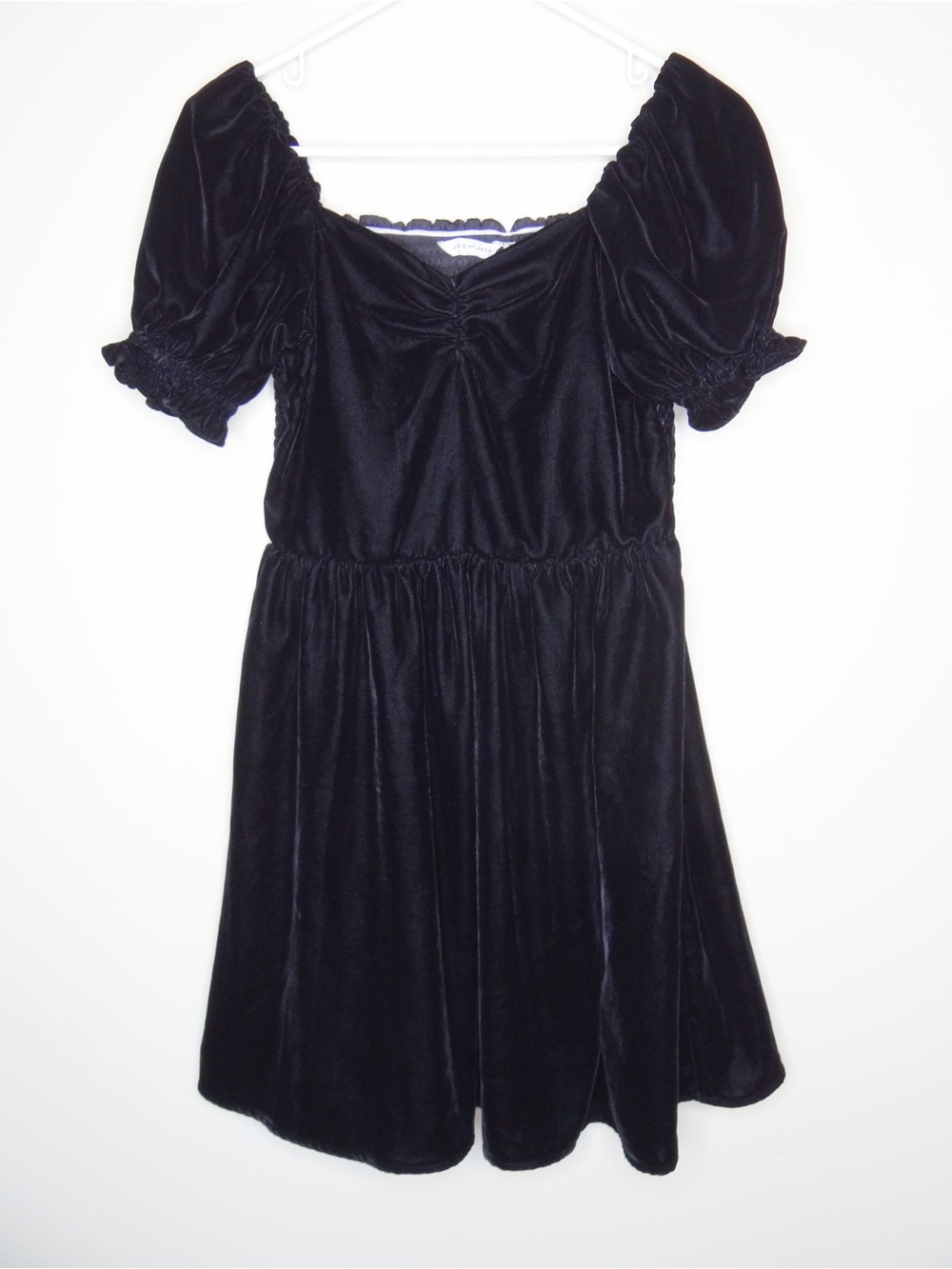 Janie and Jack Girls 14  Black Velvet Holiday Party Dress